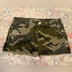 Camo Mini Skirt